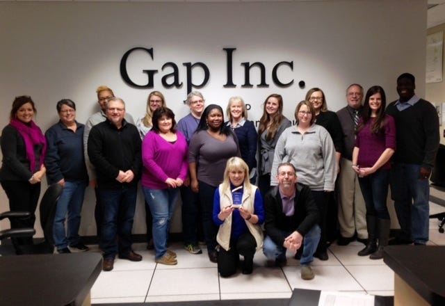 gap group employees